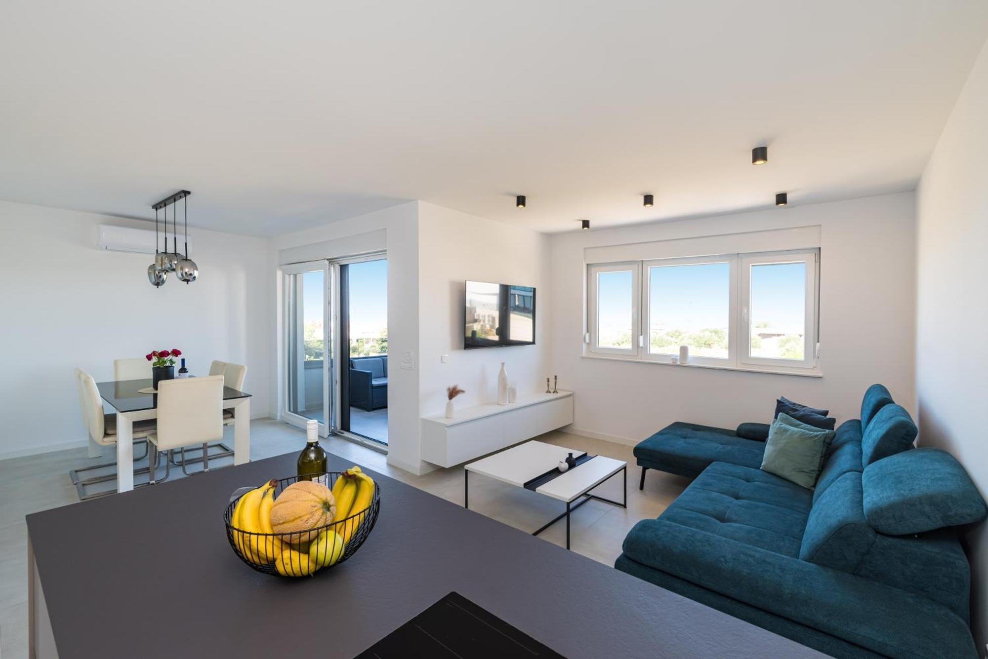 Skyline Luxe Apartment Zadar Bagian luar foto