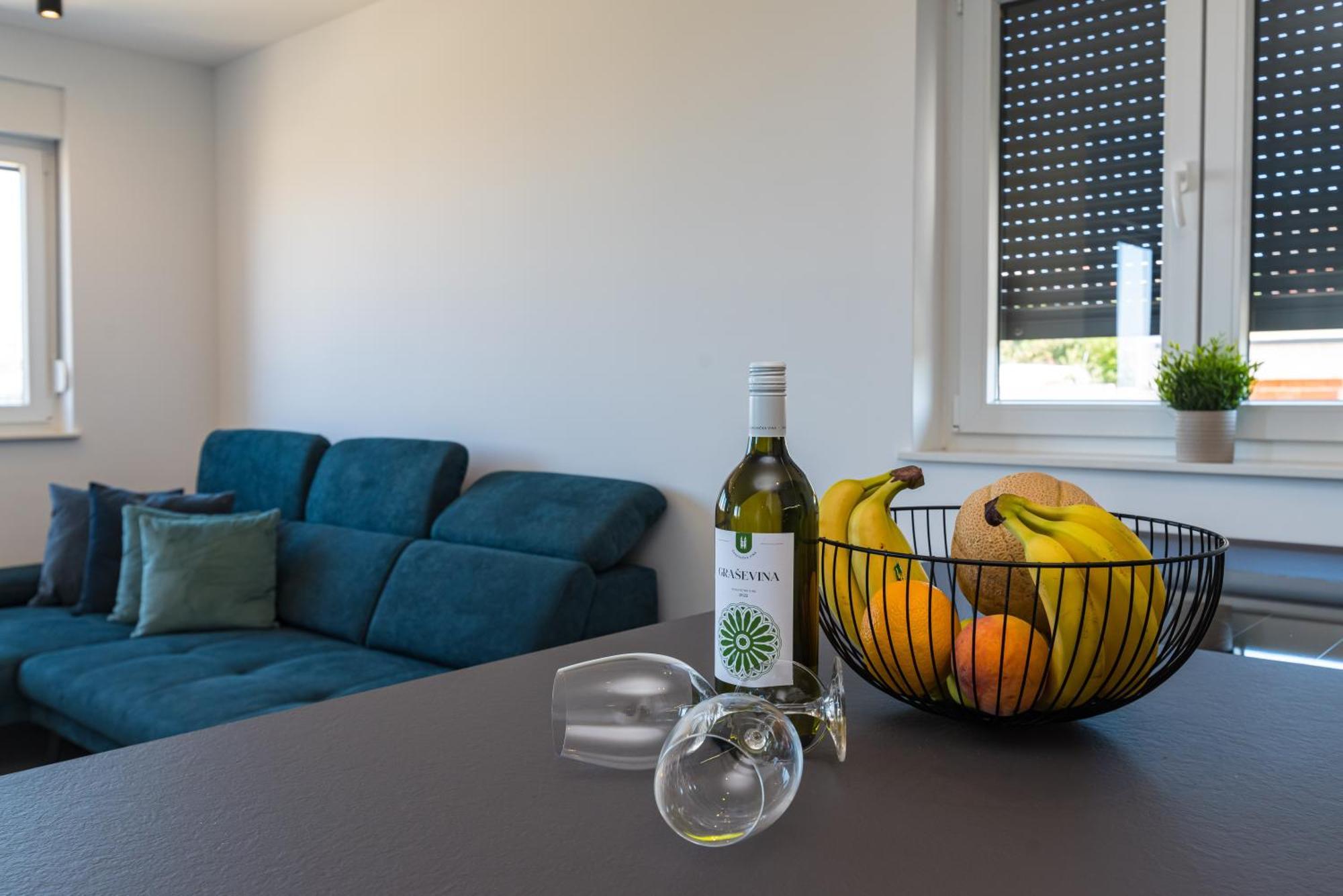 Skyline Luxe Apartment Zadar Bagian luar foto