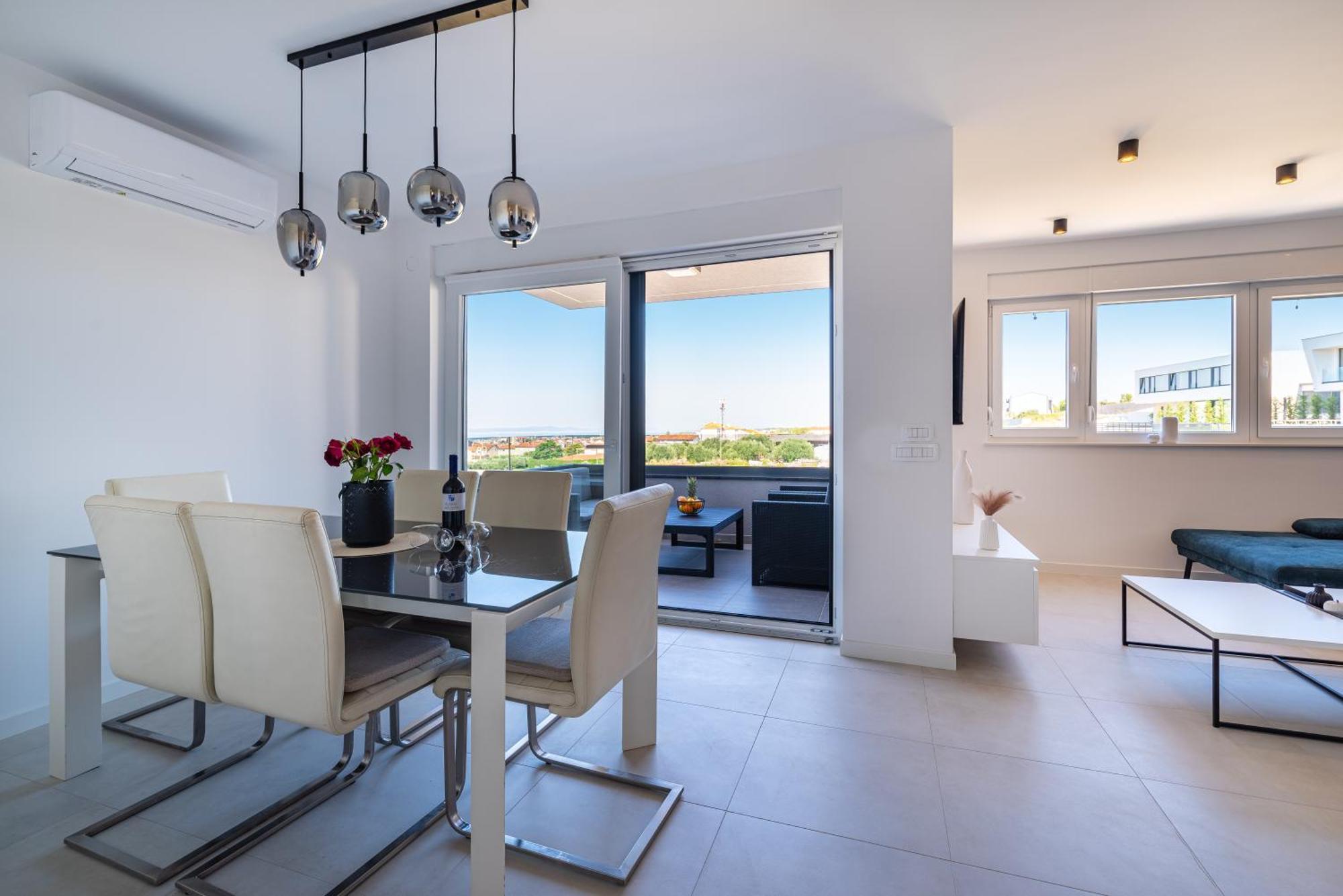 Skyline Luxe Apartment Zadar Bagian luar foto