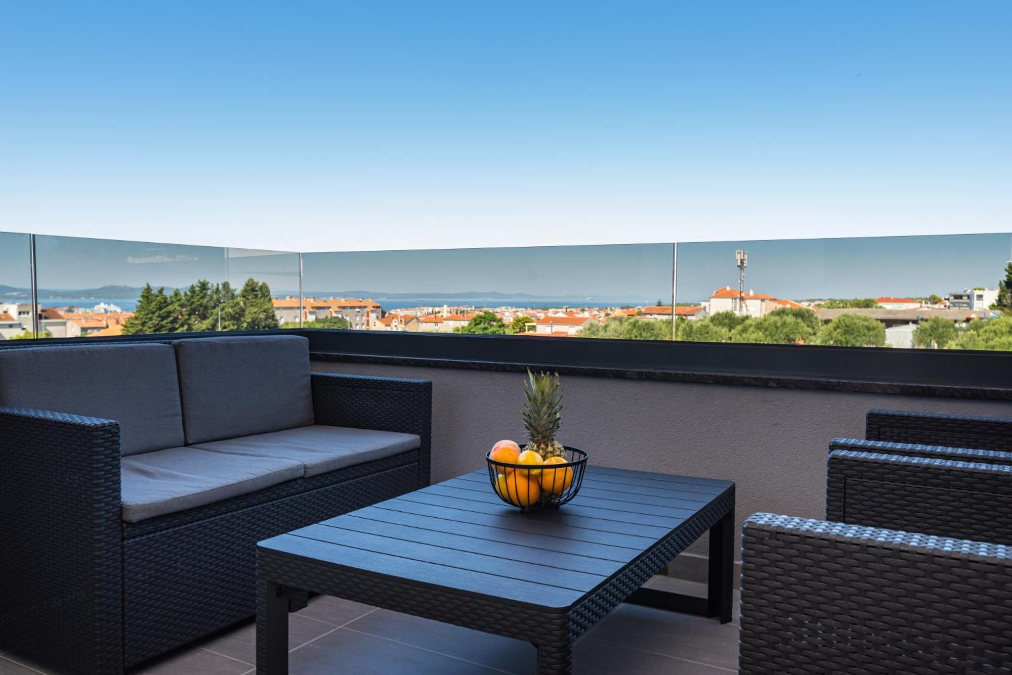 Skyline Luxe Apartment Zadar Bagian luar foto