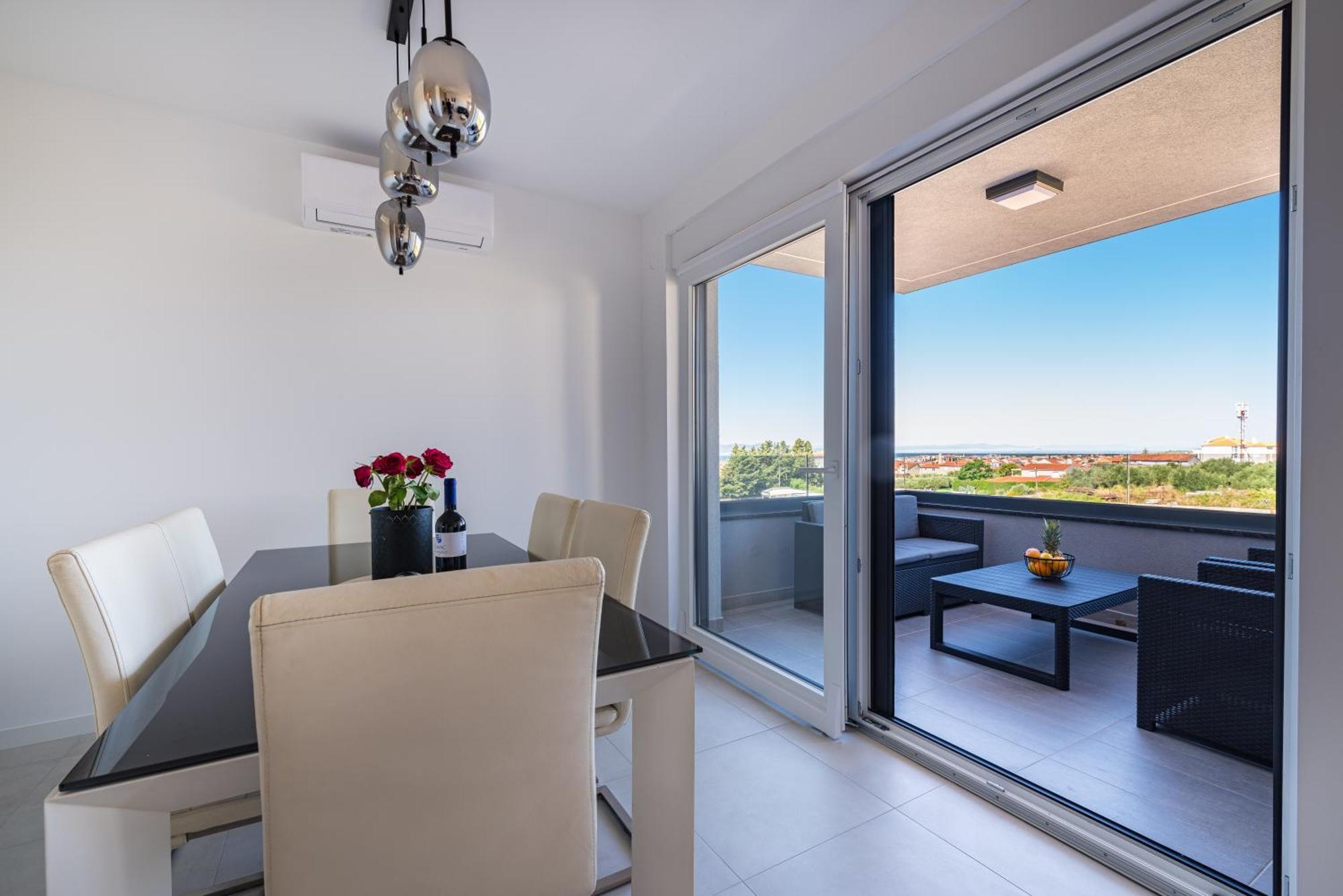 Skyline Luxe Apartment Zadar Bagian luar foto